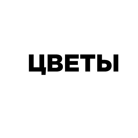 ЦВЕТЫ